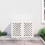 Air Conditioner Cover White 100 x 50 x 70 cm Steel 865898