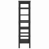 Bookshelf Black Oak 60 x 29.5 x 115 cm Engineered Wood 883922
