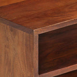 TV Cabinet 140x30x35 cm Solid Acacia Wood 340301