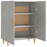 Sideboard Concrete Grey 70x34x90 cm Engineered Wood 812100