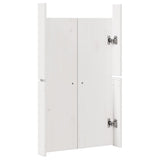 Kitchen Door MEPPEL 2 pcs White 50 x 9 x 82 cm Solid Pine wood 868172