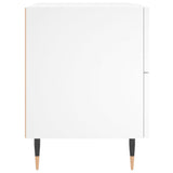 Bedside Cabinet White 40x35x47.5 cm Engineered Wood 827260