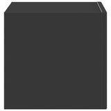TV Wall Cabinet Black 39 x 31 x 29.5 cm Engineered Wood 892171