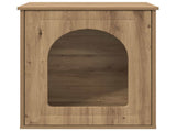 Cat House Artisian Oak 53 x 52 x 62 cm Engineered Wood 8000715