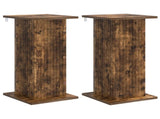 Plant Stand 2 pcs Smoked Oak 30.5 x 30 x 60.5 cm 899791