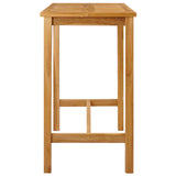 Bar Table Natural 110 x 60 x 105 cm Solid-Teak 42030007