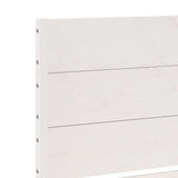 Extra Long Bed Frame without Mattress White 140x220 cm Solid Wood 3309286