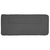Upholstered Headboard with Headboard Brown and Dark Grey 150 cm 880174