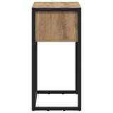 End Table Artisian Oak 100 x 36 x 75 cm Engineered Wood 886701