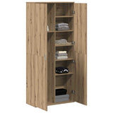 Highboard Artisan oak 80 x 35 x 180 cm Engineered wood 3365562
