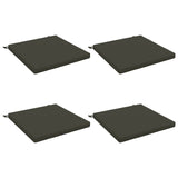 4-Piece Seat Cushions SOEST 4 pcs 100% Polyester Anthracite 944662