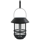 Solar Outdoor Wall Lanterns 2 pcs Warm White Flickering Flame 4008185