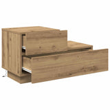 Bedside Cabinet Artisan Oak 70 x 36 x 40.5 cm Engineered Wood 863064
