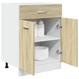 Drawer Bottom Cabinet Lyon Sonoma Oak 60x46x81.5 cm Engineered Wood 849614