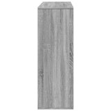Room Divider Grey Sonoma 100x33x94.5 cm Engineered Wood 3309515
