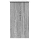 Desk Grey Sonoma 80x40x75 cm Engineered Wood 860477