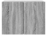 TV Wall Cabinet Grey Sonoma 59.5 x 31 x 60 cm Engineered Wood 892355