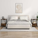 Bedside Cabinet Smoked Oak 42 x 41 x 56 cm Engineered Wood 859434
