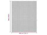 Tent Carpet Blue 5x3 m 4008466