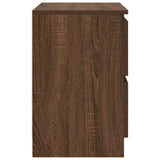 TV Cabinet Brown Oak 40x35x54 cm Engineered Wood 861775