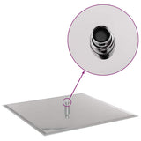 Rain Shower Head Stainless Steel 304 50x50 cm Square 4103916