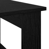 Coffee Table Black Oak 72 x 50 x 50 cm Engineered Wood 8000189