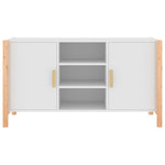 ZNTS Sideboard White 107x38x60 cm Engineered Wood 345678