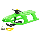 Sledge with Wheel Green 102.5x40x23 cm Polypropylene 93726