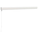 Retractable Awning Yellow and White 3x2.5 m Fabric and Aluminium 3154531