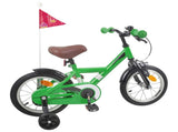 Kids Bike 12 Inches for 2-4 Years Old Green 42009642