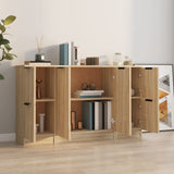 Sideboards 3 pcs Sonoma Oak Engineered Wood 3115846