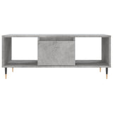 Coffee Table Concrete Grey 90x50x36.5 cm Engineered Wood 830584