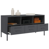 TV Cabinet Anthracite 100.5x39x50.5 cm Steel 843038