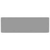 Luxury Wash Basin Matt Light Grey 41x30x12 cm Ceramic 147048