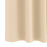 Blackout Curtains with Rings 2 pcs Cream 225 x 140 cm Polyester 4107485