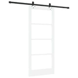 Sliding Door Manual ORKDAL White 86 x 198.5 cm Wood and metal 3332200