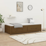 Day Bed without Mattress Honey Brown 80x200 cm Solid Wood Pine 821587