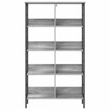 Bookshelf Grey Sonoma 82 x 32 x 144.5 cm Engineered Wood 883985