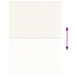 Zebra Blind Marble Beige 160x230 cm Fabric Width 155.9 cm Polyester 4014715