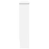 Radiator Cover White 112x19x81.5 cm MDF 284323