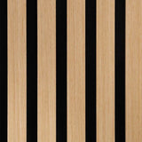 Acoustic Wall Panels 8 pcs Slatted 60.5x60 cm Oak Veneer 42002582