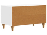 Bedside Cabinet with Drawer High Gloss White 62 x 34.5 x 48 cm 894089