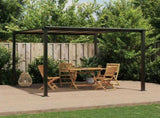 Garden Gazebo Anthracite 3x3 m Aluminium 3217060