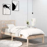 Bed Frame without Mattress 90x190 cm Single Solid Wood 3105370