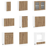 Kitchen Unit Lyon 8 pcs Engineered Wood 3445858
