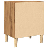 ZNTS Bedside Cabinets 2 pcs Artisan Oak 40x30x50 cm Engineered Wood 856419