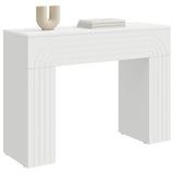 Coffee Table White 102 x 35 x 75 cm Engineered Wood 899927