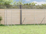 Outdoor Dog Kennel Silver 2x6x2 m Galvanised Steel 3190452