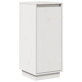 Sideboard White 31.5x34x75 cm Solid Wood Pine 813352