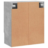 Wall Cabinet Concrete Grey 60x31x70 cm Engineered Wood 829920
